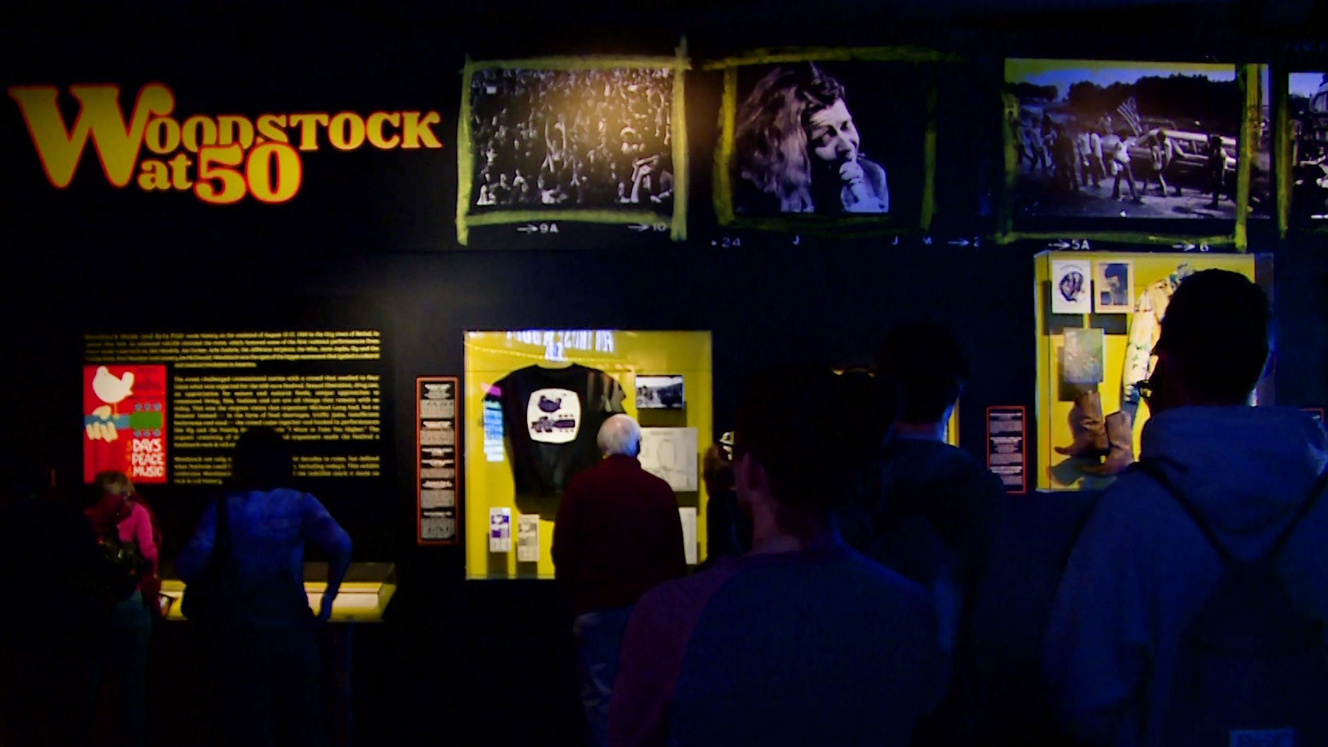 Rock Hall inductees Michael Carabello of Santana and Freddie Stone of Sly & the Family Stone help open exhibit