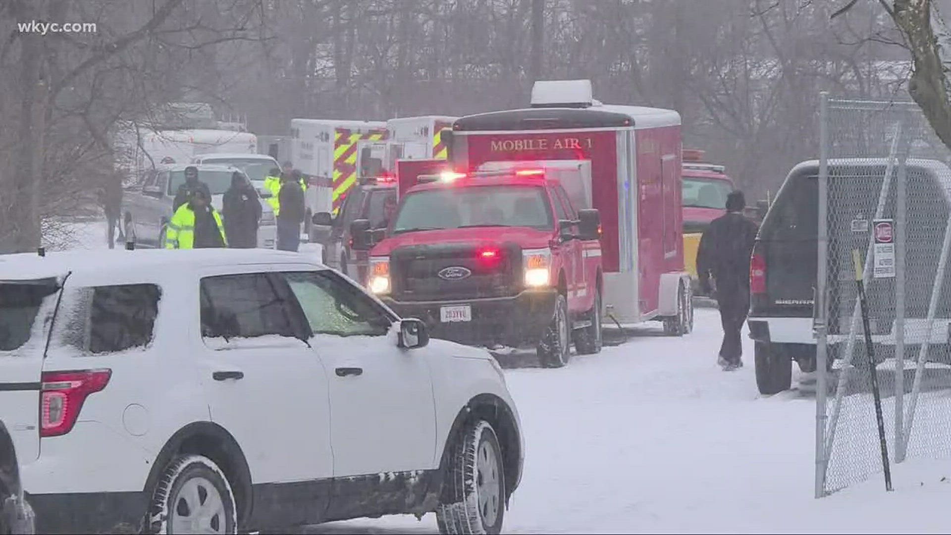 Man recovered after falling through ice at Shaker Lakes