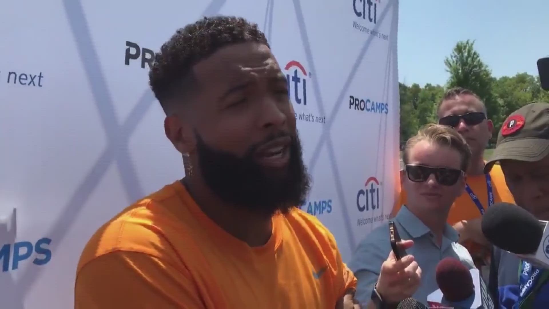 The Cleveland Browns are just days away from opening training camp, and wide receiver Odell Beckham Jr. believes the team is on the rise after years of struggles.