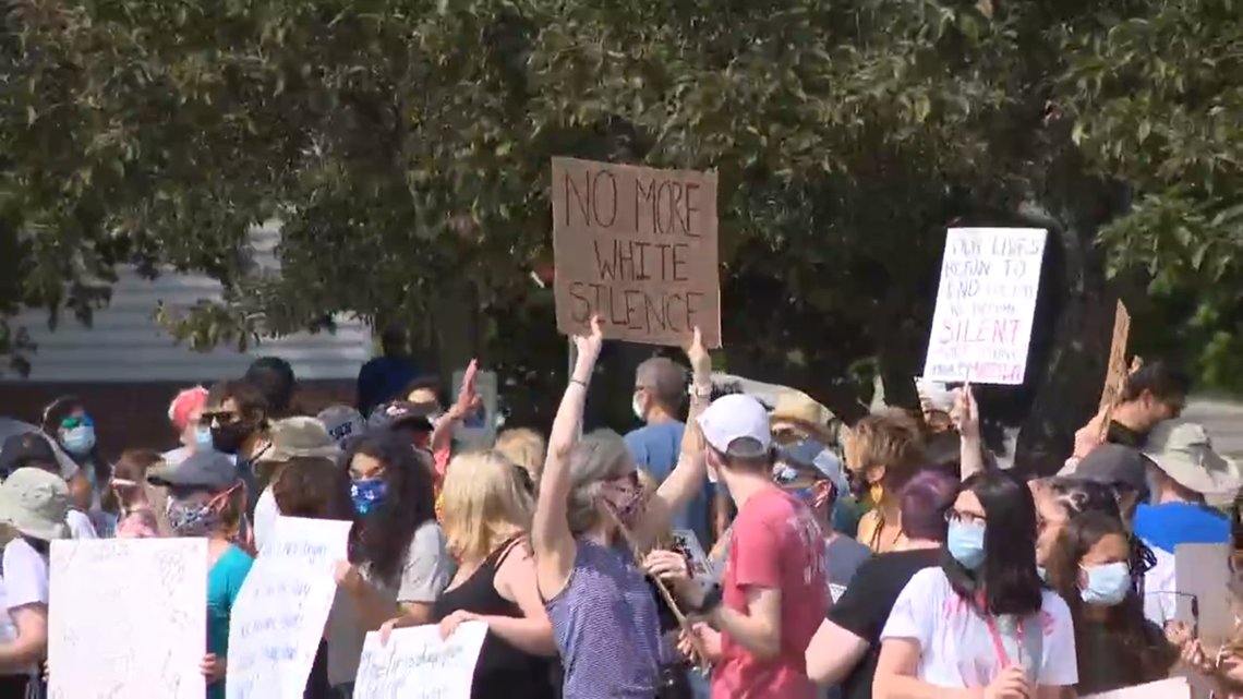 Watch: 'Rally for Justice' takes place in Brecksville | wkyc.com