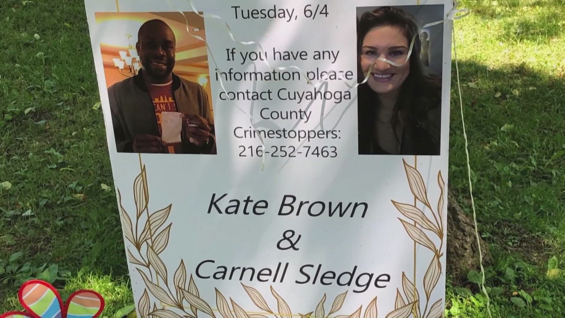 Brown and Sledge were fatally shot on a park bench in broad daylight on June 4, 2019.