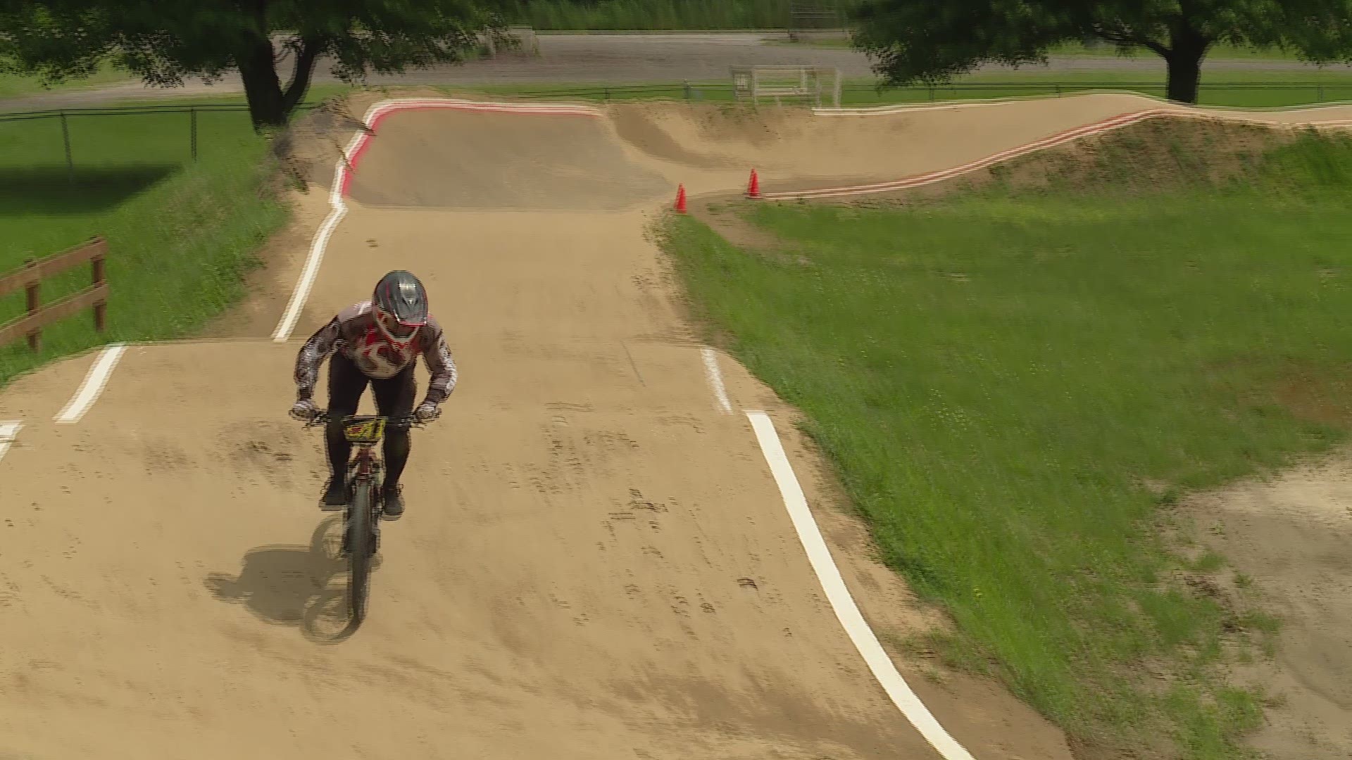 WKYC's Sara Shookman tried BMX and track cycling. It was certainly an experience!