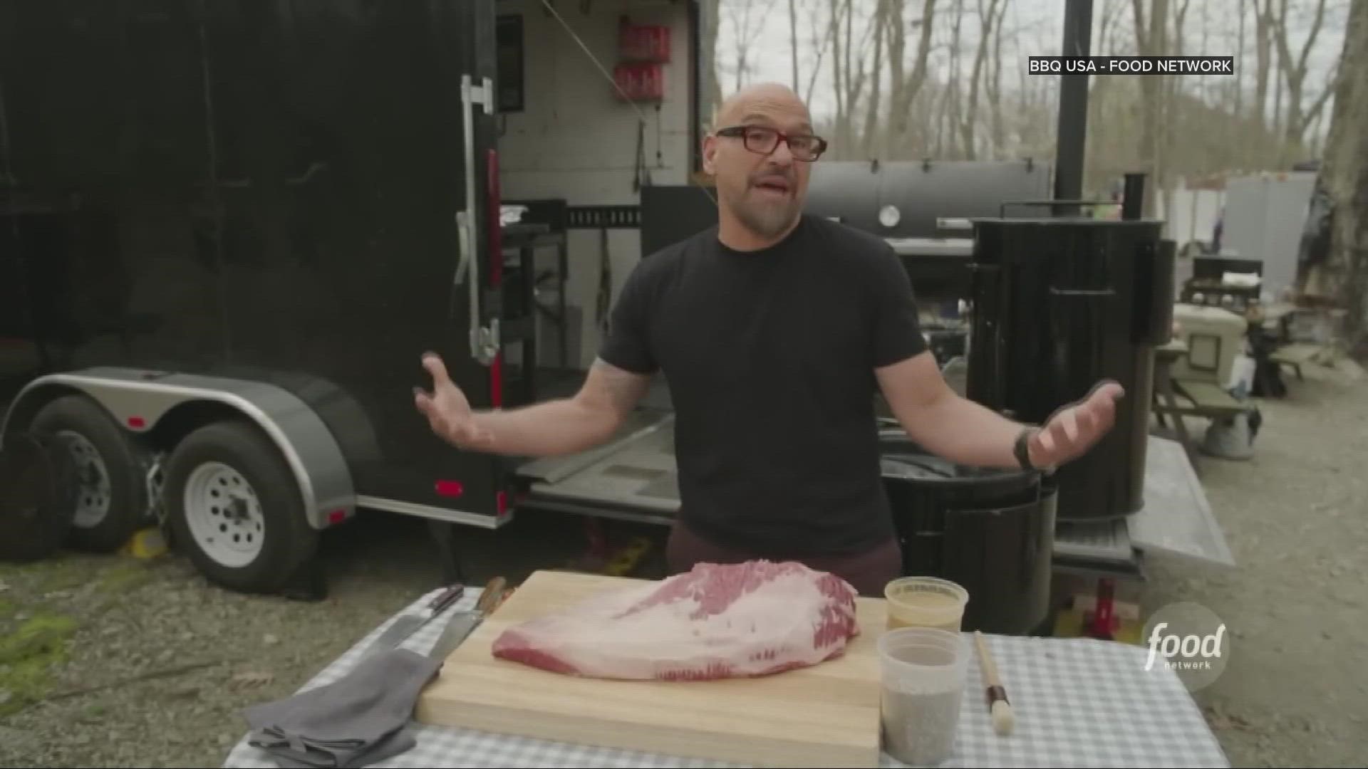 Taking to Twitter, Michael Symon revealed that the second season of 'BBQ USA' is currently filming in Cleveland.