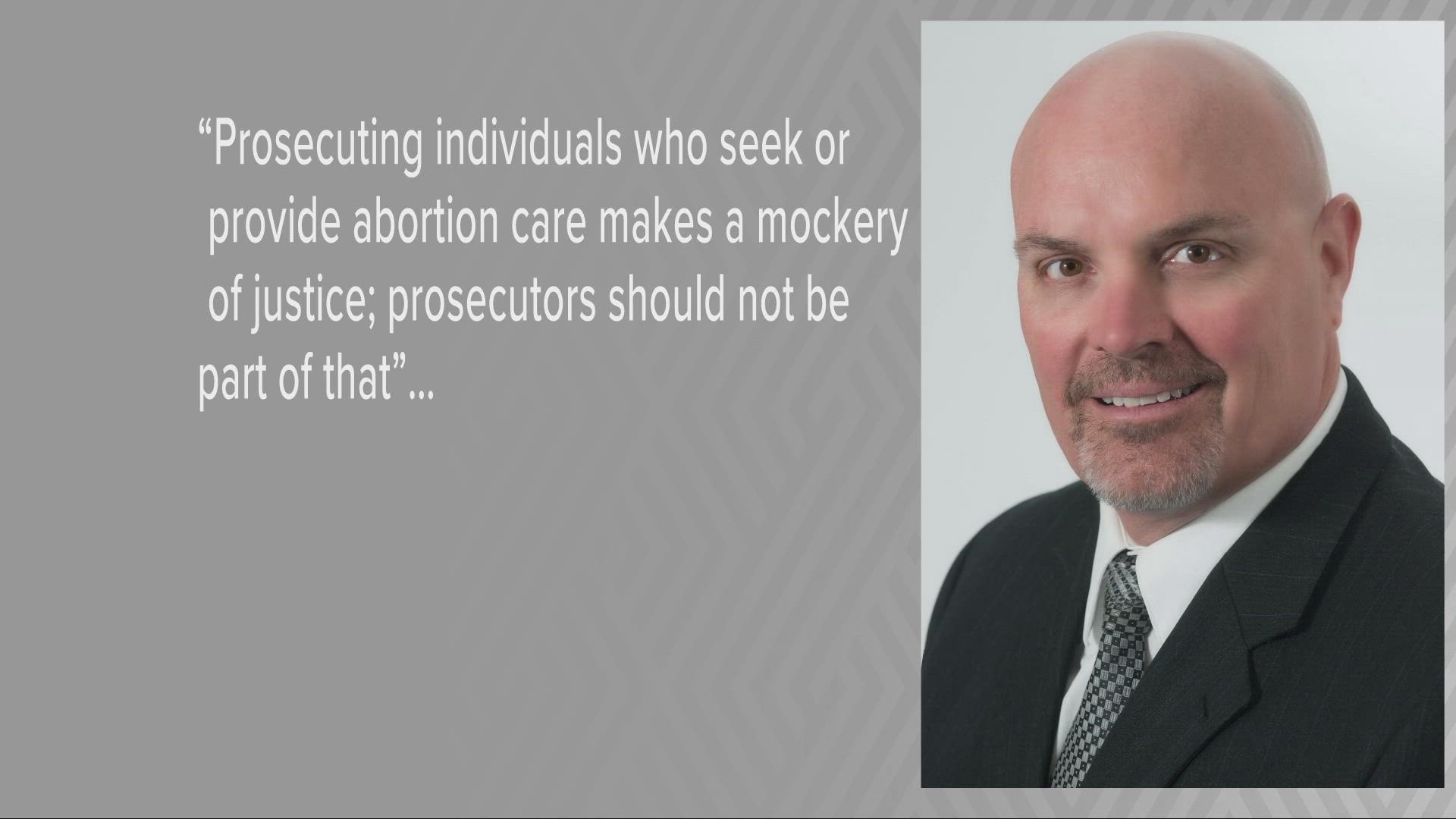 Michael O'Malley vowed not to prosecute providers or patients who don't follow new abortion law. Is his refusal lawful?