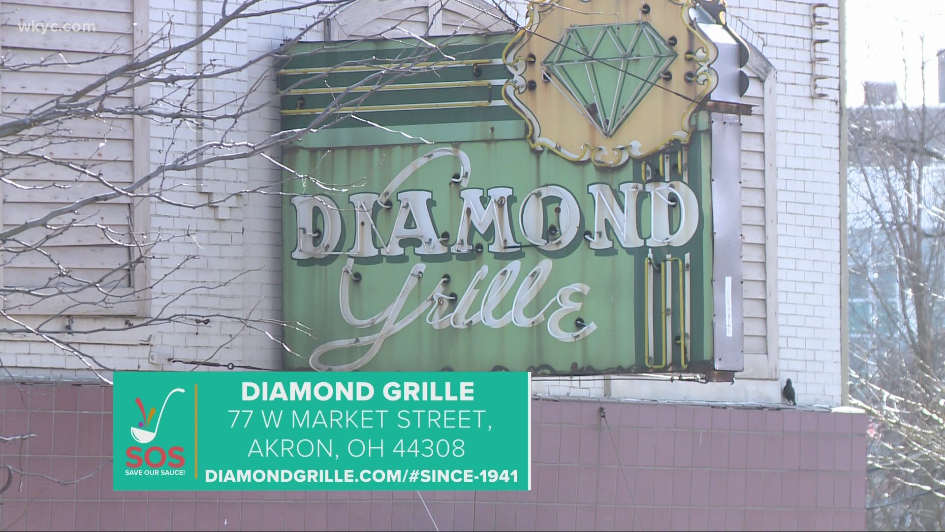 We're highlighting the Diamond Grille in Akron as we continue the 'Save Our Sauce' campaign in support of Northeast Ohio restaurants amid the COVID-19 pandemic.