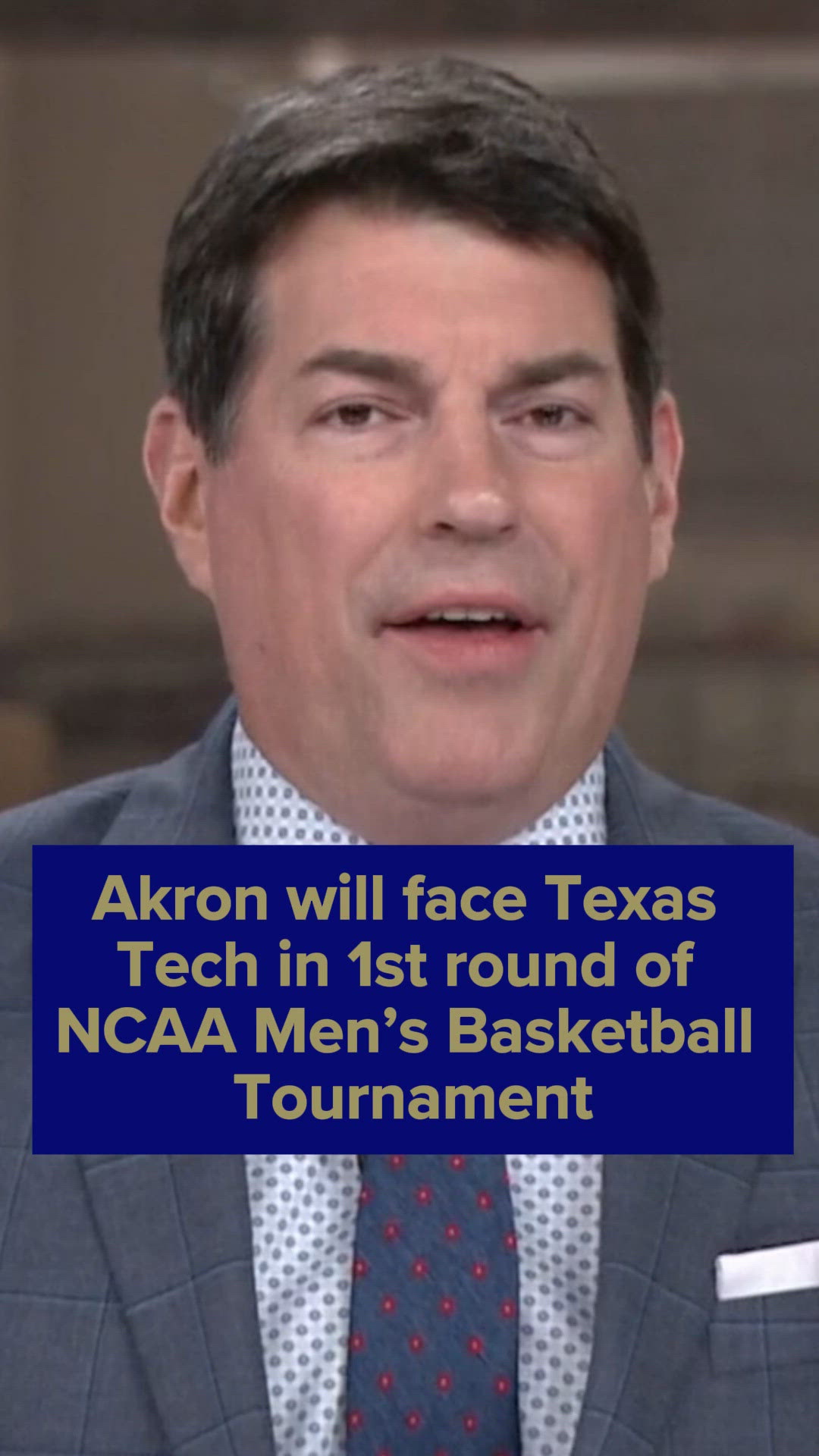 Akron to face Texas Tech in first round of NCAA men’s basketball ...