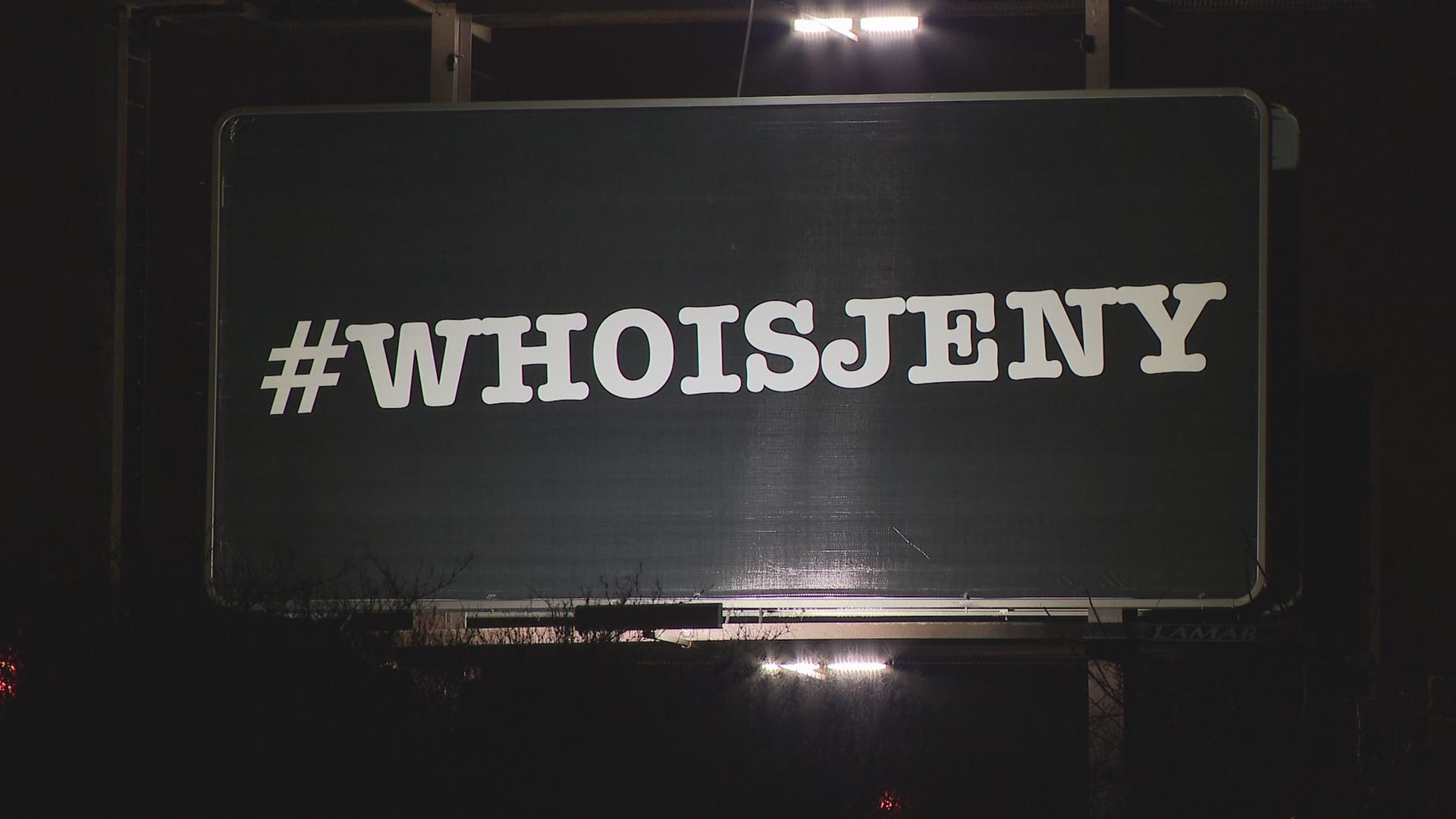For more than a week, people in Northeast Ohio have been wondering what is the #WhoIsJeny billboard. Have you seen it?