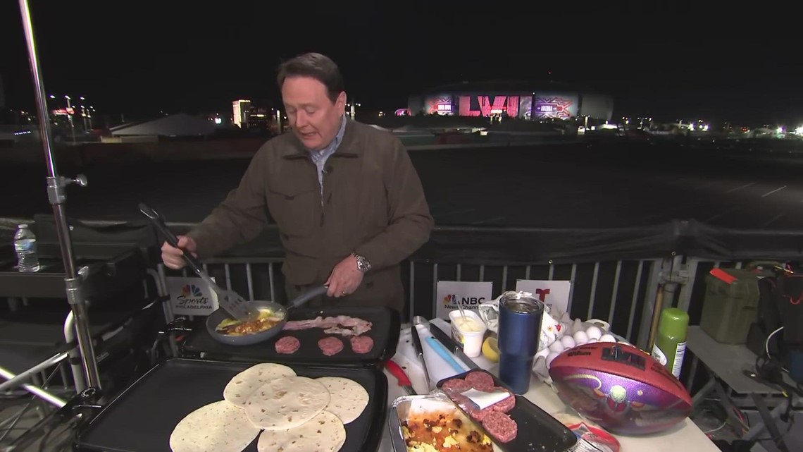 Super Bowl Sunday: Tailgate breakfast ahead of the big game