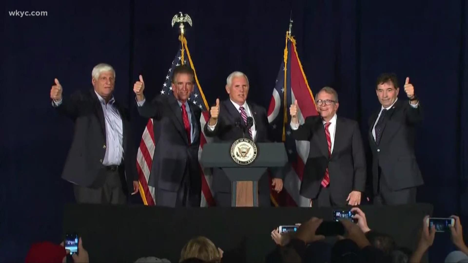 Vice President Mike Pence visited Mansfield