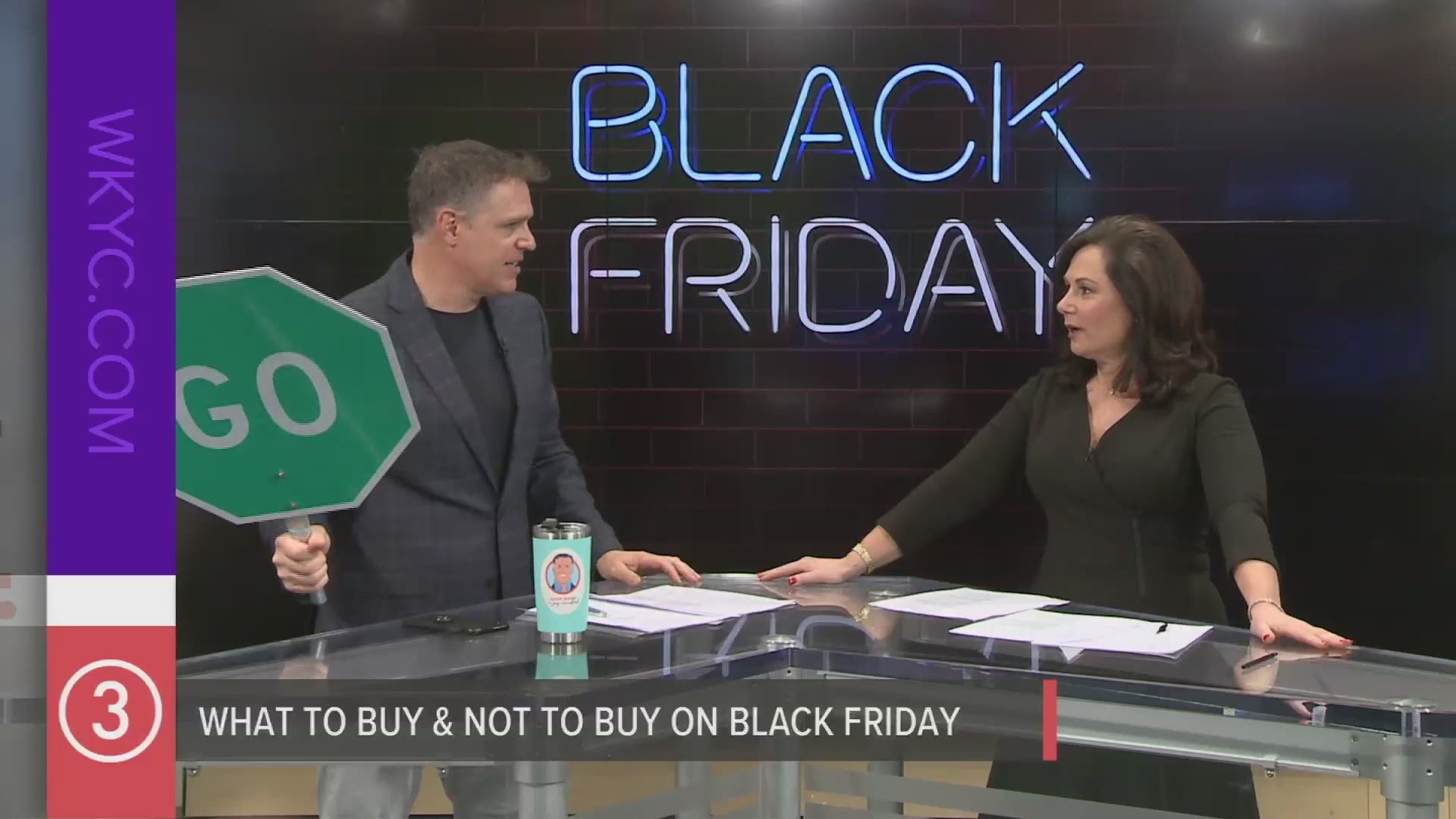 Nov. 29, 2019: Are you a Black Friday shopper? Danielle Serino played a game of 'Go or Stop?' with Jay Crawford to see if he could guess the best deals to buy now.