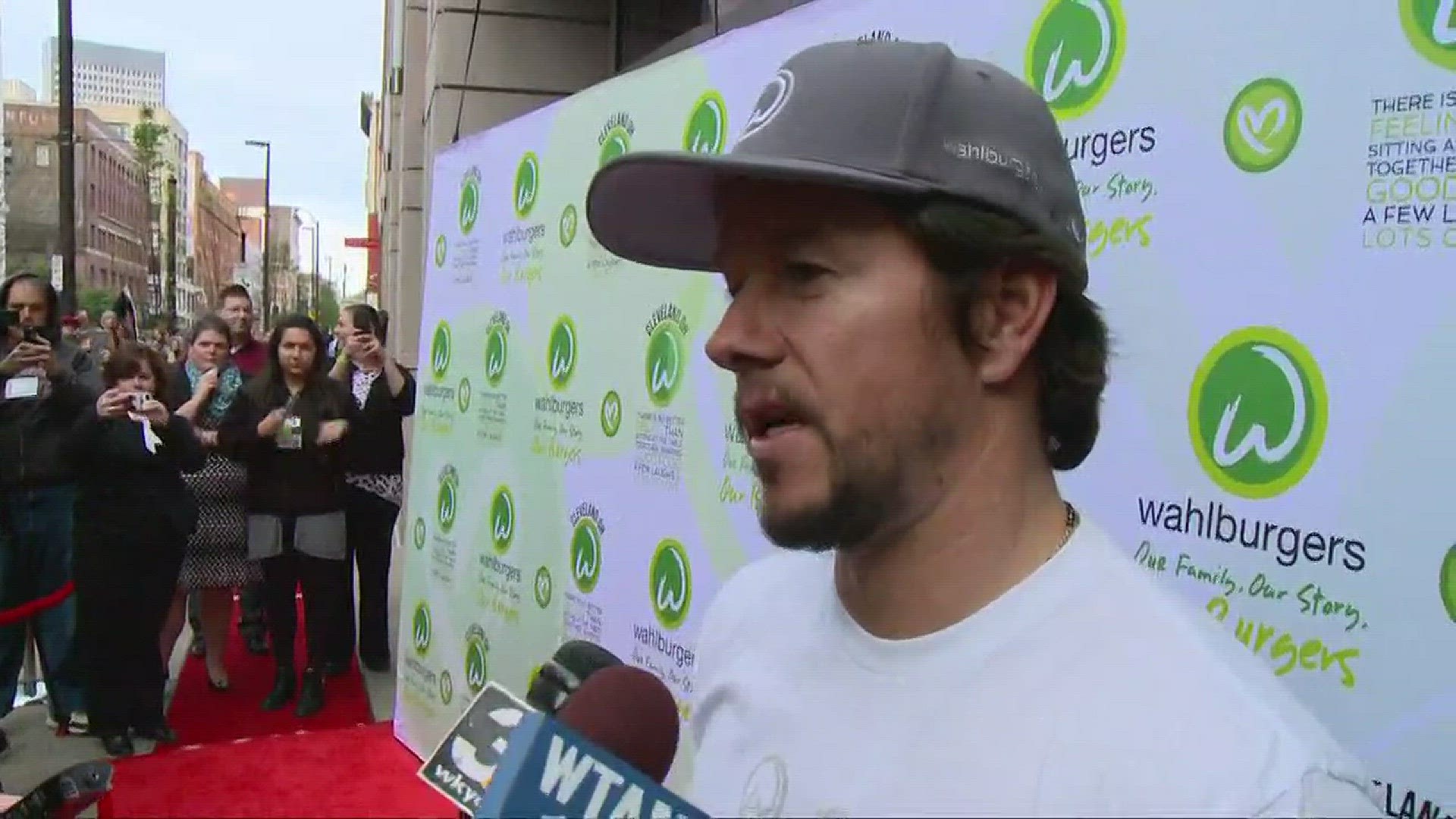 Red carpet rolled out for Wahlburgers Cleveland