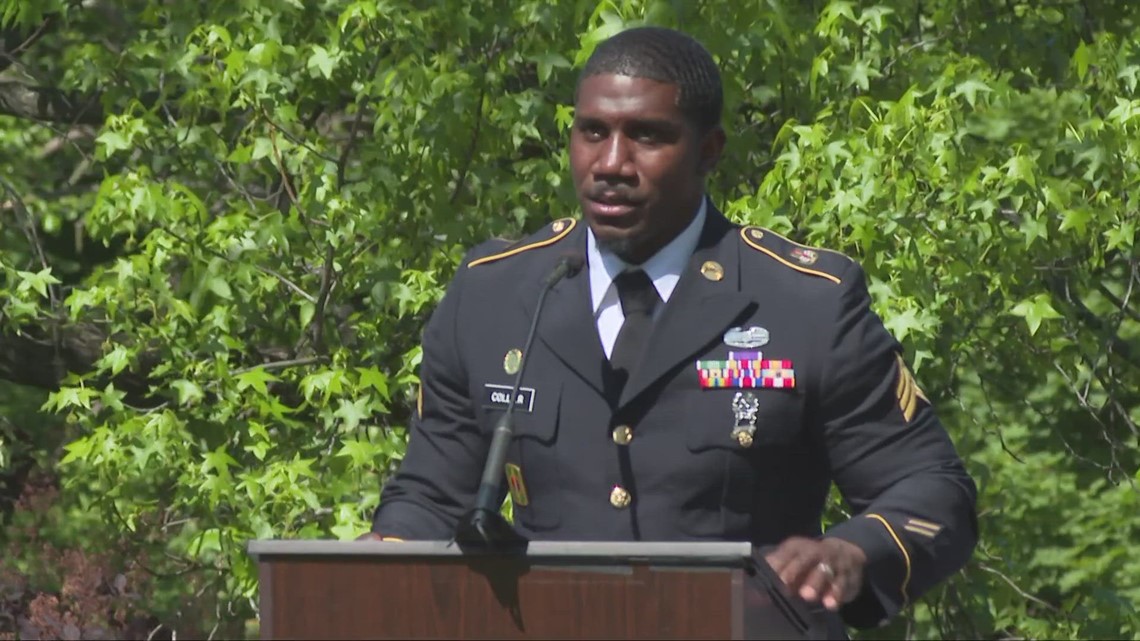 U.S. Army Vet Honors Those Who Made Ultimate Sacrifice at Lake View Cemetery Memorial Day Event