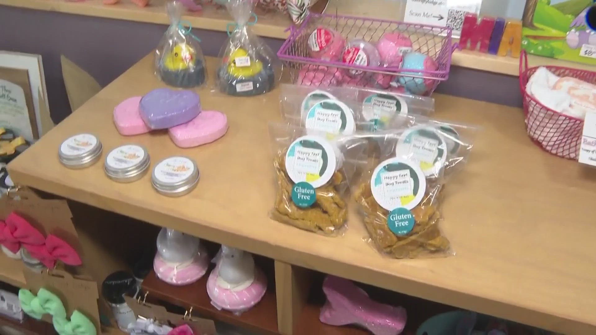 Need some ideas for Mother's Day?  Stephanie Haney checks out a new soap shop run by a local family dedicated to using natural products from here in Ohio.