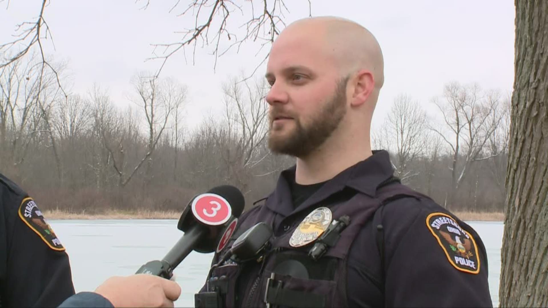 The Streetsboro Police Department is being featured nationally for a crazy rescue that saved a woman's life. Jay Crawford spoke to the hero officers.