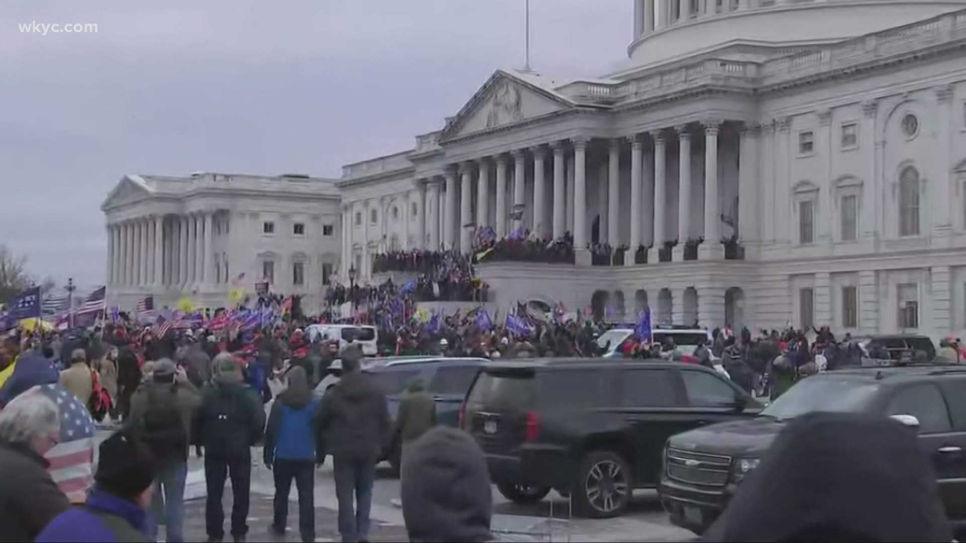 Many political leaders at or near the Capitol building were impacted by the attacks, including some with ties to Northeast Ohio. Mark Naymik reports.