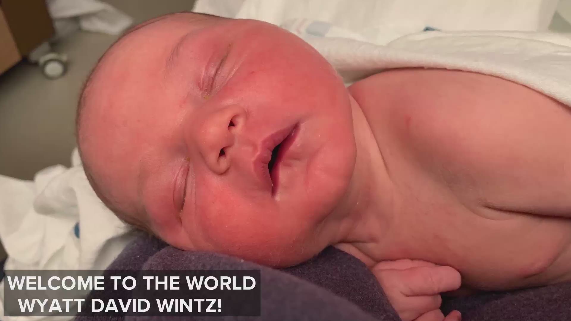 Welcome to the world Wyatt! The 3News family just keeps getting bigger.