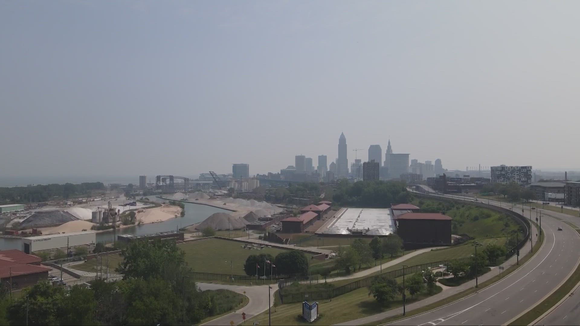 Wildfires in Canada and Michigan have affected the air quality in Cleveland. Isabel Lawrence has the latest.