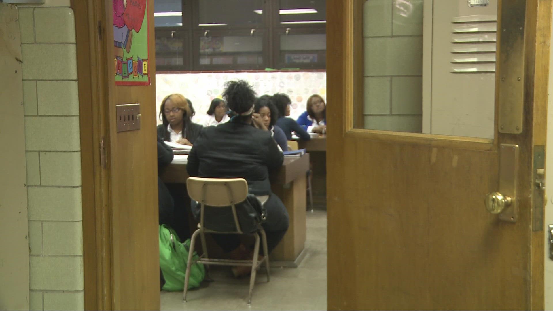 Akron Public Schools say students will continue learning remotely if the teachers go on strike.