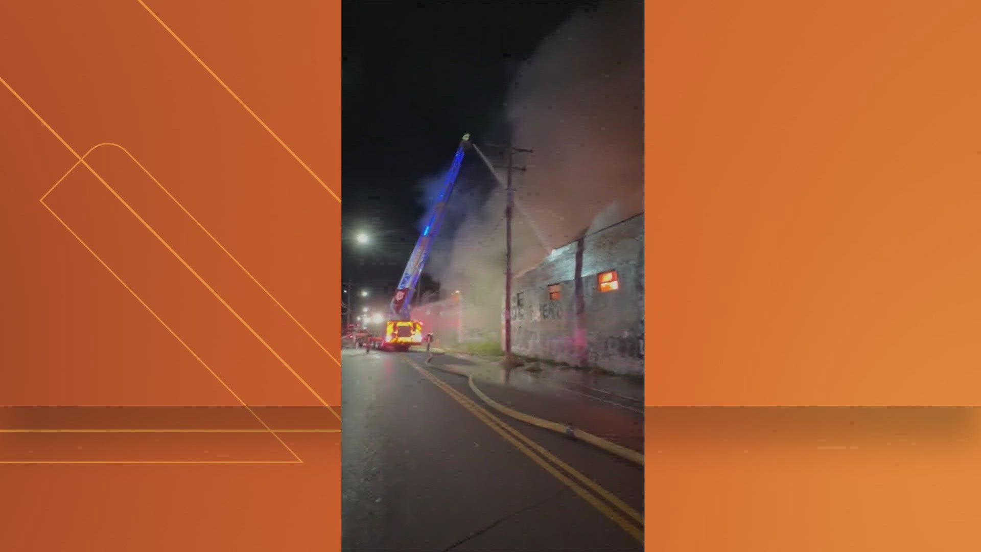Crews battle warehouse fire in Cleveland: What we know | wkyc.com