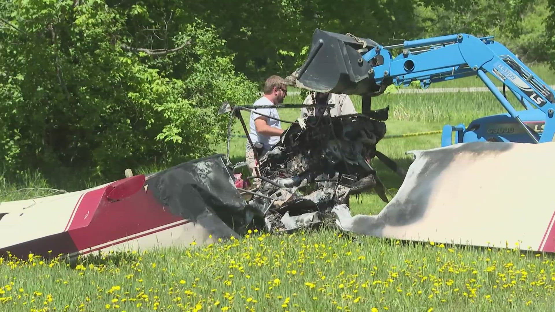 The OSHP says 75-year-old Alan Kettunen of Geneva died as a result of the crash, while 59-year-old Jeffrey Roth of Madison suffered non-life-threatening injuries.