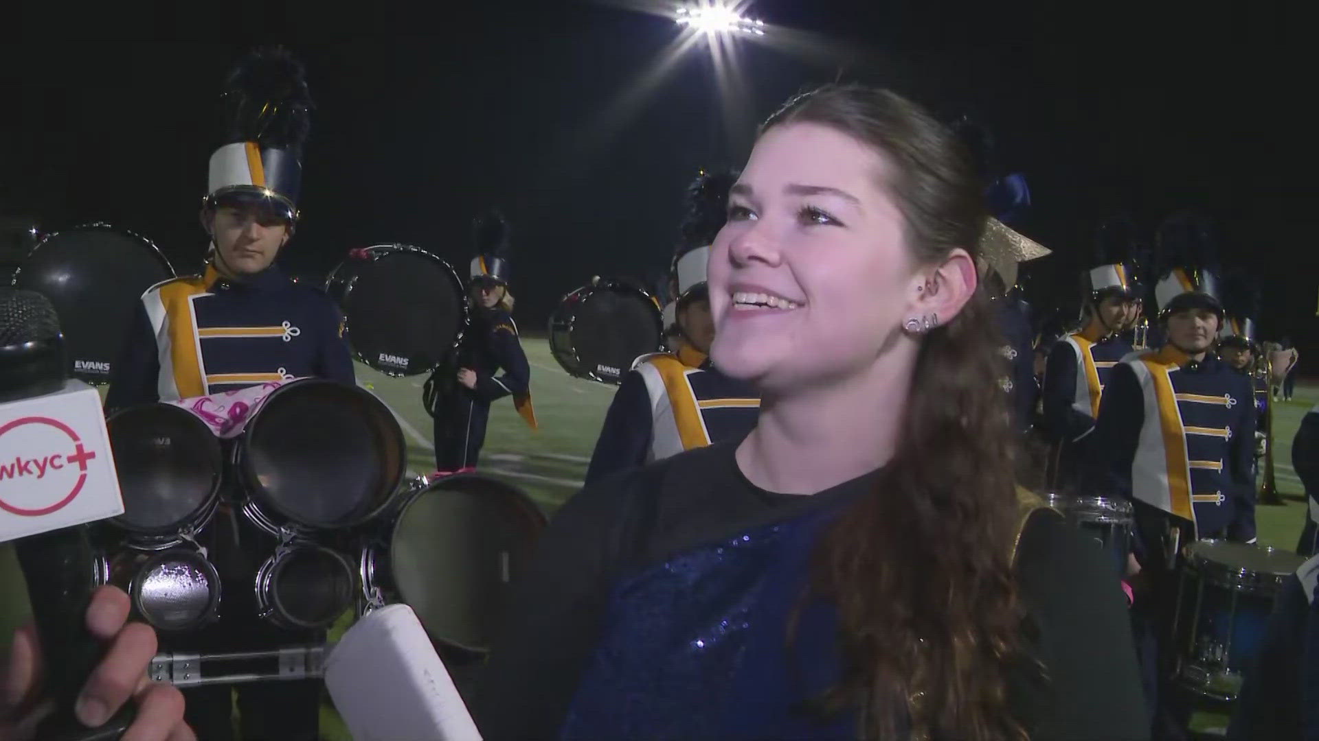 We're getting to know more about the Tallmadge High School marching band in this segment of Friday Football Fever on WKYC.