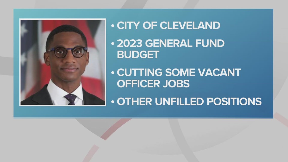 Cleveland Mayor Justin Bibb seeks to eliminate vacant police, city positions to balance budget