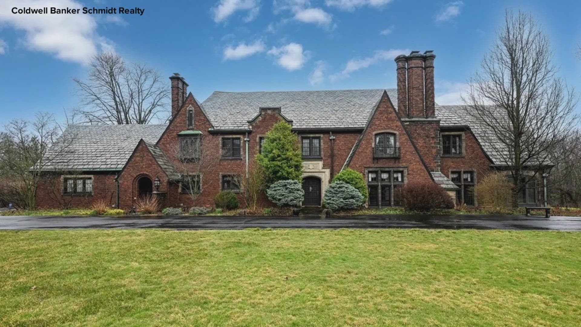 'It later became known as the Jackson House because it was once inhabited by Lee Jackson, former President of Firestone Tire & Rubber Company,' the listing says.