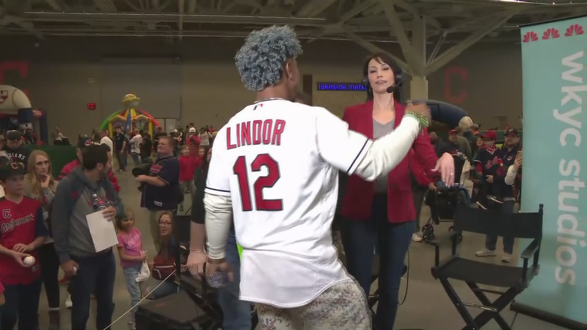 "I want to be the shortstop of the Cleveland Indians," Lindor said. The superstar talked to 3News at the annual Tribe Fest celebration on Saturday.