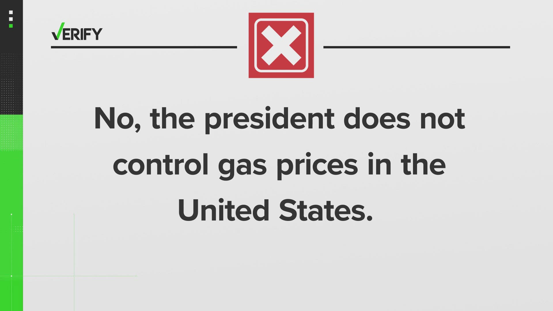 You often hear it thrown around that the president of the United States controls gas prices. But is that really true?