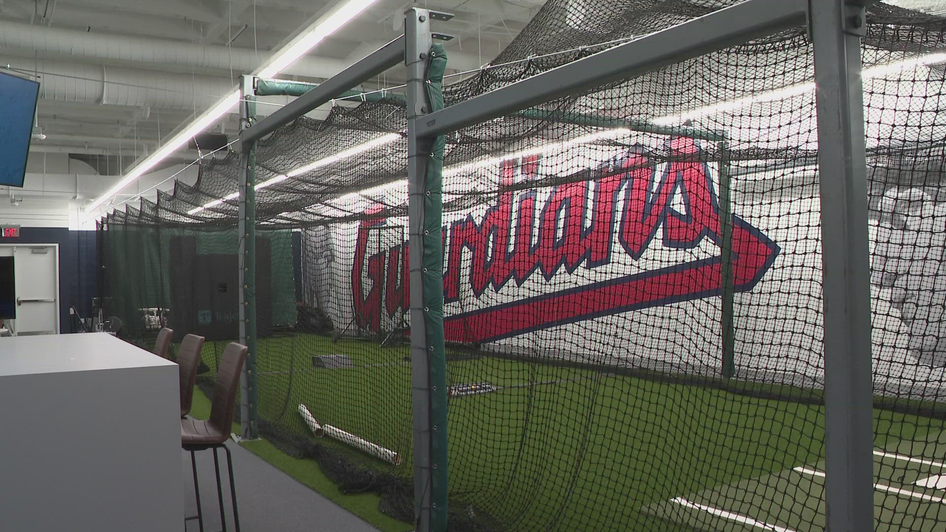 If you’ve been over to Progressive Field this year, you’ve seen many of the makeovers at the ballpark. But you haven’t seen are changes made to the home clubhouse.