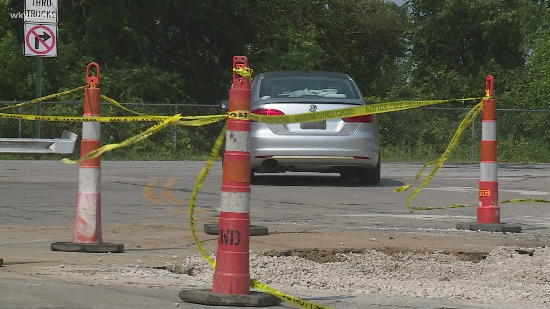 Tuxedo Northbound, North of Nidec, will be closed to West Shaaf Road in Cleveland