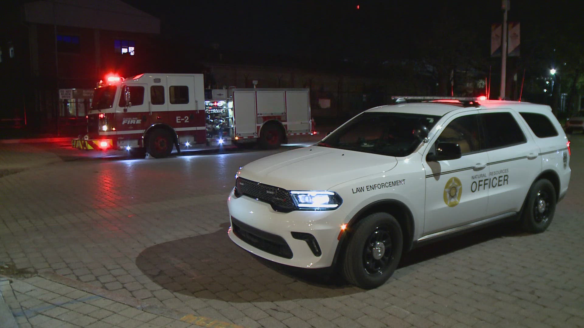 Officials say the remains were discovered near Burke Lakefront Airport. The individual has not been identified.