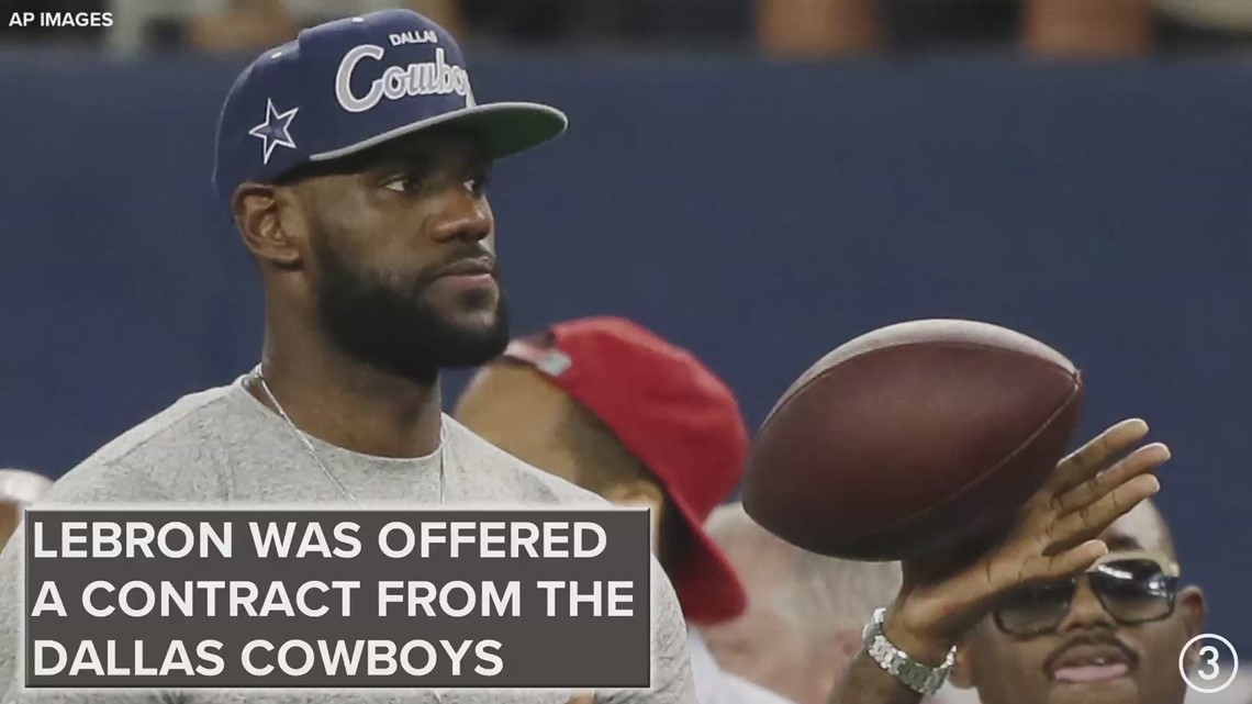 NBA 2021: LeBron James offered two NFL deals, Dallas Cowboys