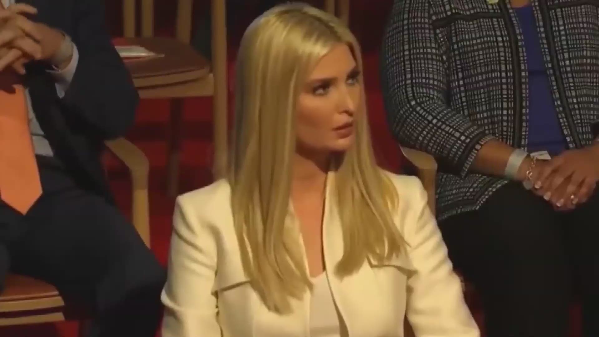 First Lady Melania Trump, and President Trump's children were all seen not wearing masks in the Cleveland debate venue on Tuesday.