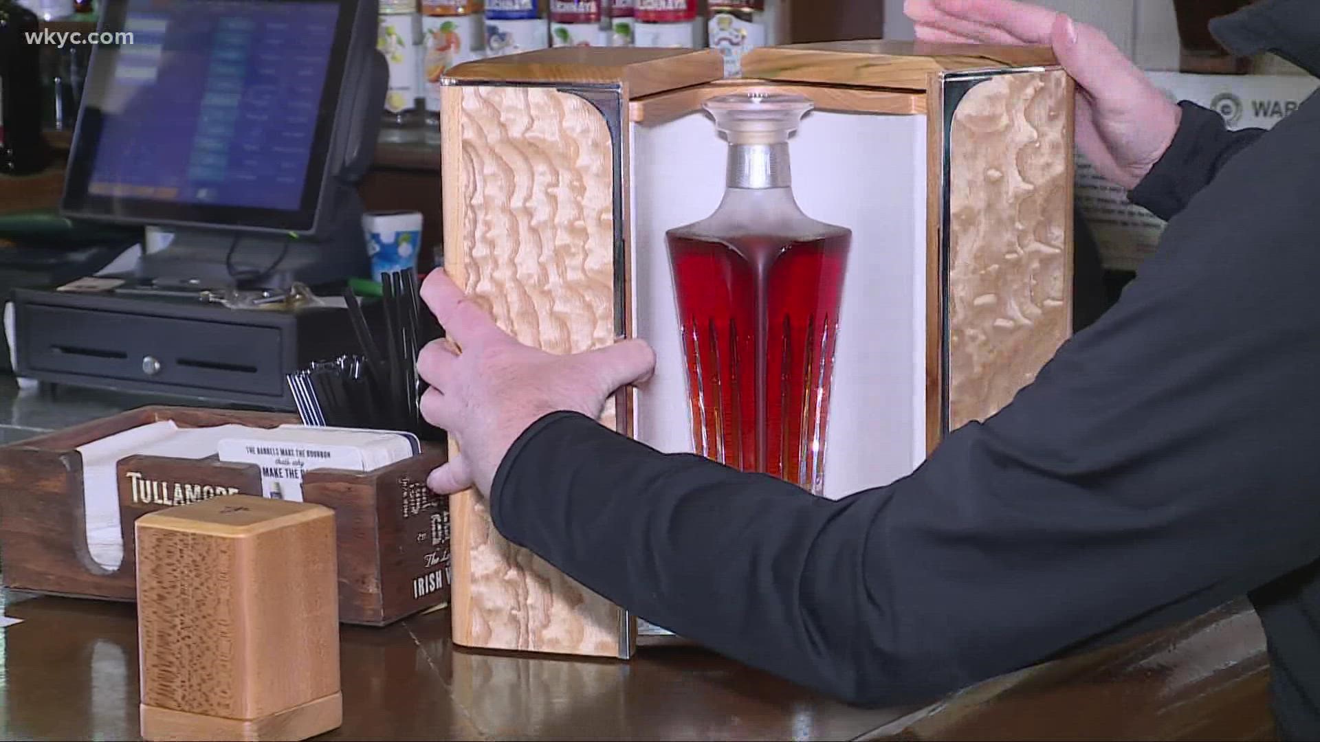 One Northeast Ohio bar has acquired a very exclusive bottle of whiskey. Jay and Betsy have the details.