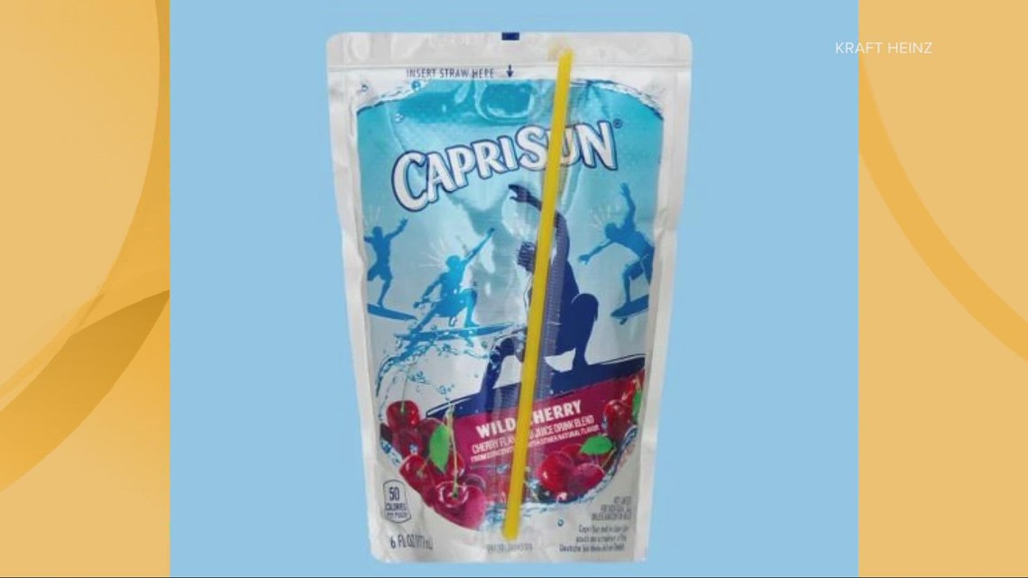 Capri Sun recalls thousands of juice pouches possibly contaminated with cleaning solution