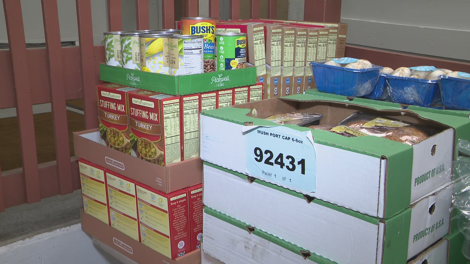St. Augustine Catholic Church is giving back to the community on Thanksgiving by helping those in need.