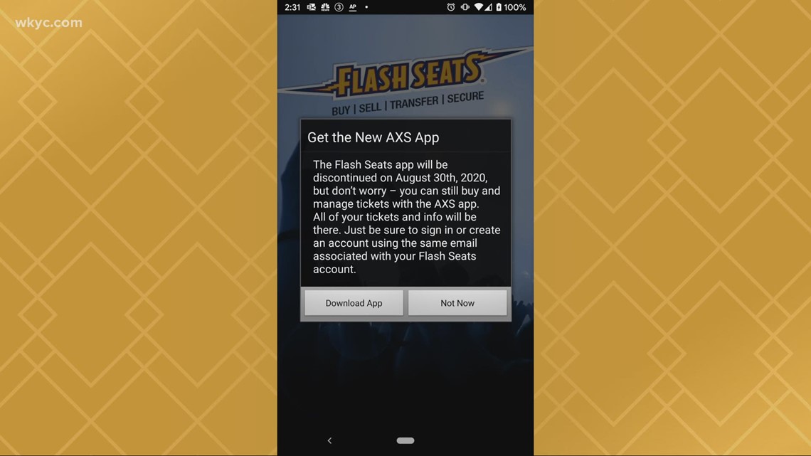Flash Seats App To Be Discontinued This Month Wkyc Com