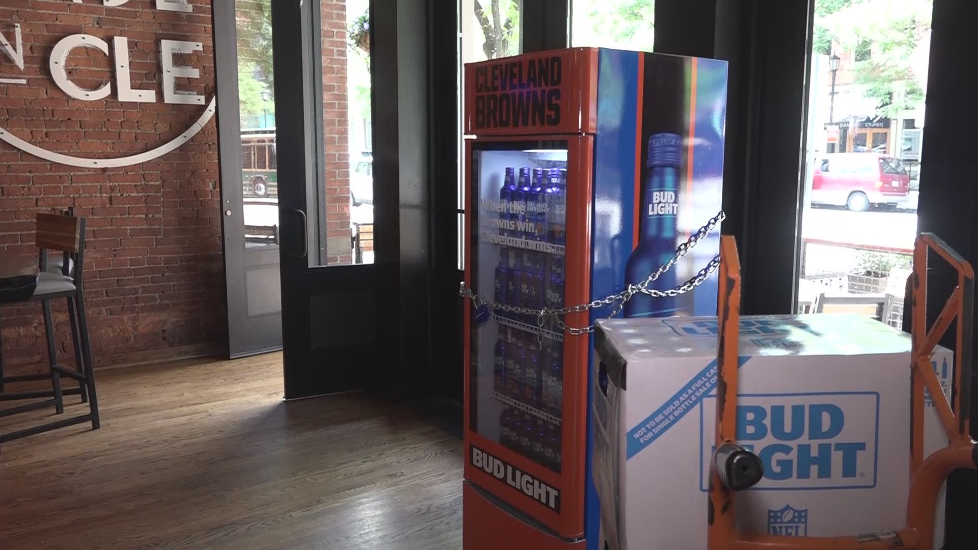 Where are the Cleveland Browns Bud Light 'Victory Fridges?' The complete list