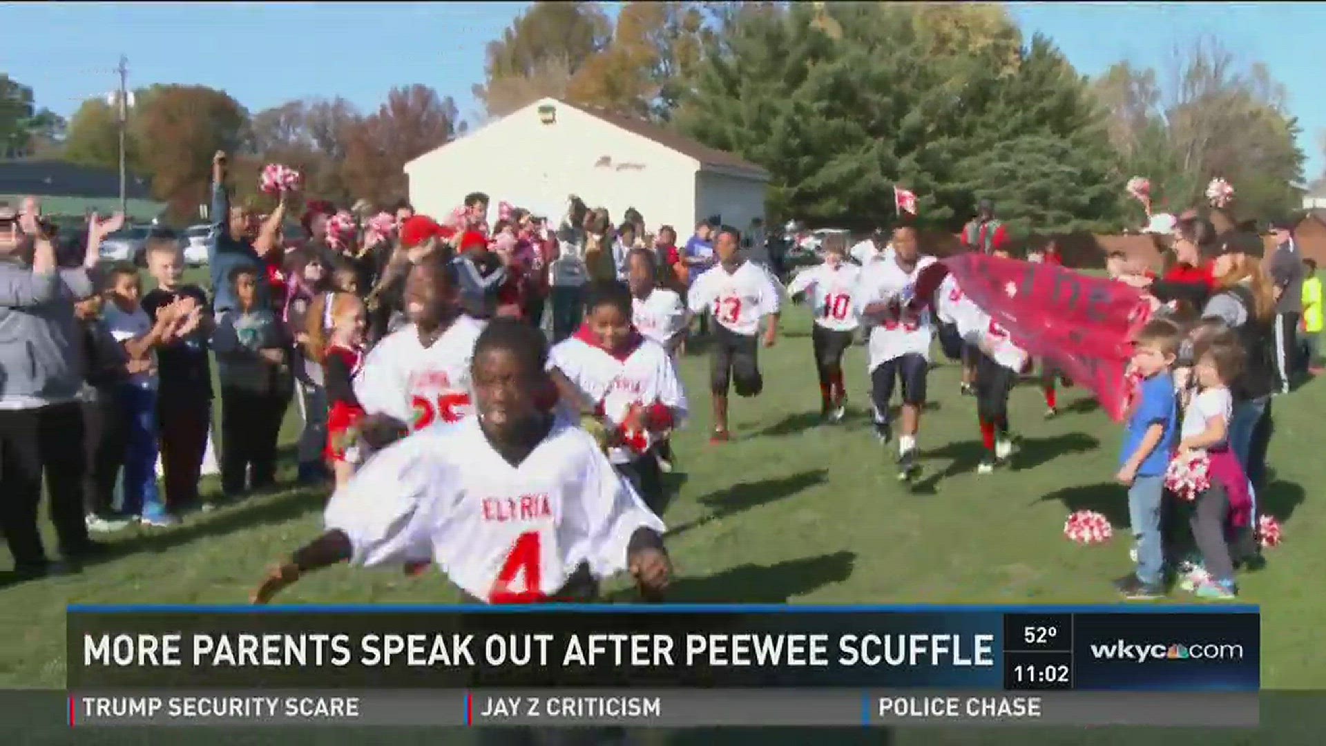 Parents are speaking out after a peewee scuffle.
