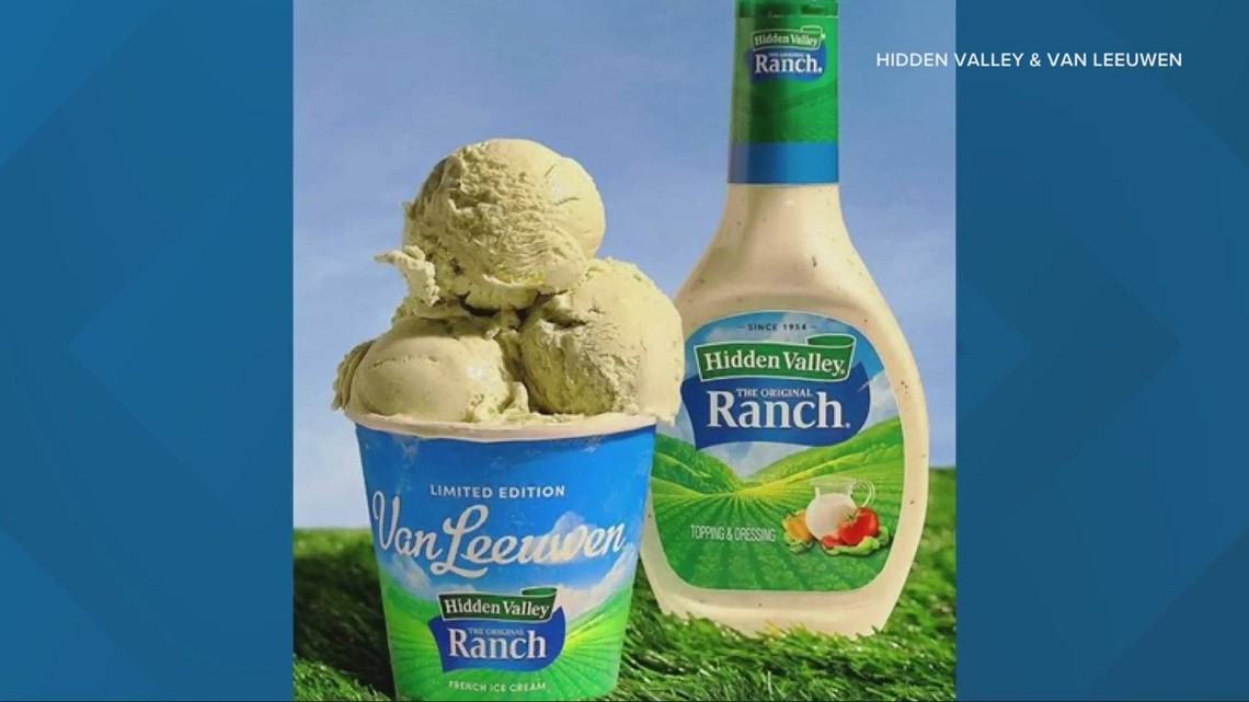 Ranch-flavored ice cream is coming to Walmart