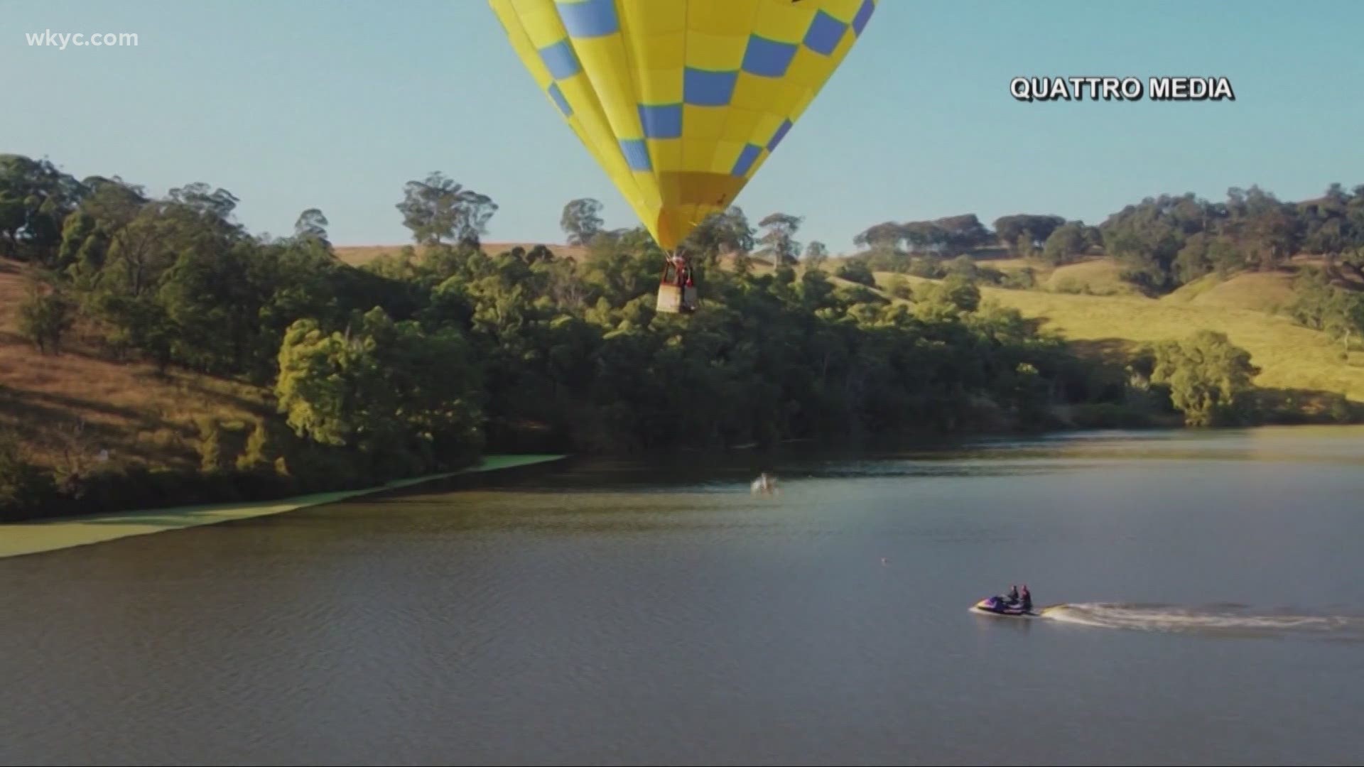 A new record has been set for a free dive done by a woman! Check out this worth the watch video in which a champion cliff diver jumped out of a hot air balloon.