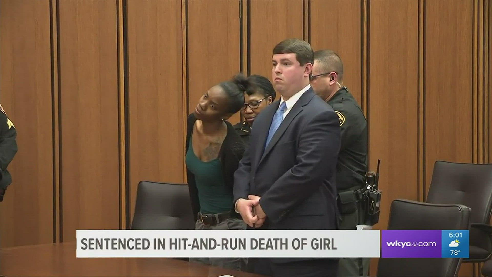 Woman sentenced in hit and run death of 9-year-old Euclid girl