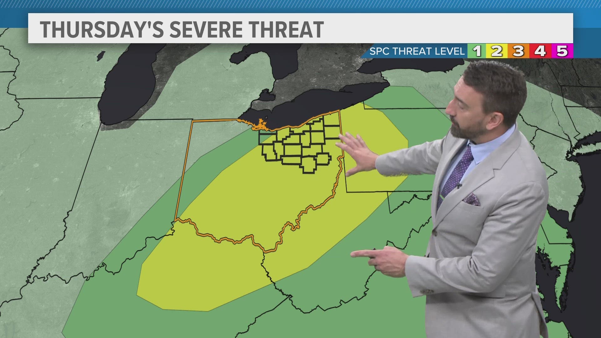 Tracking the potential for severe weather tomorrow: Morning weather ...