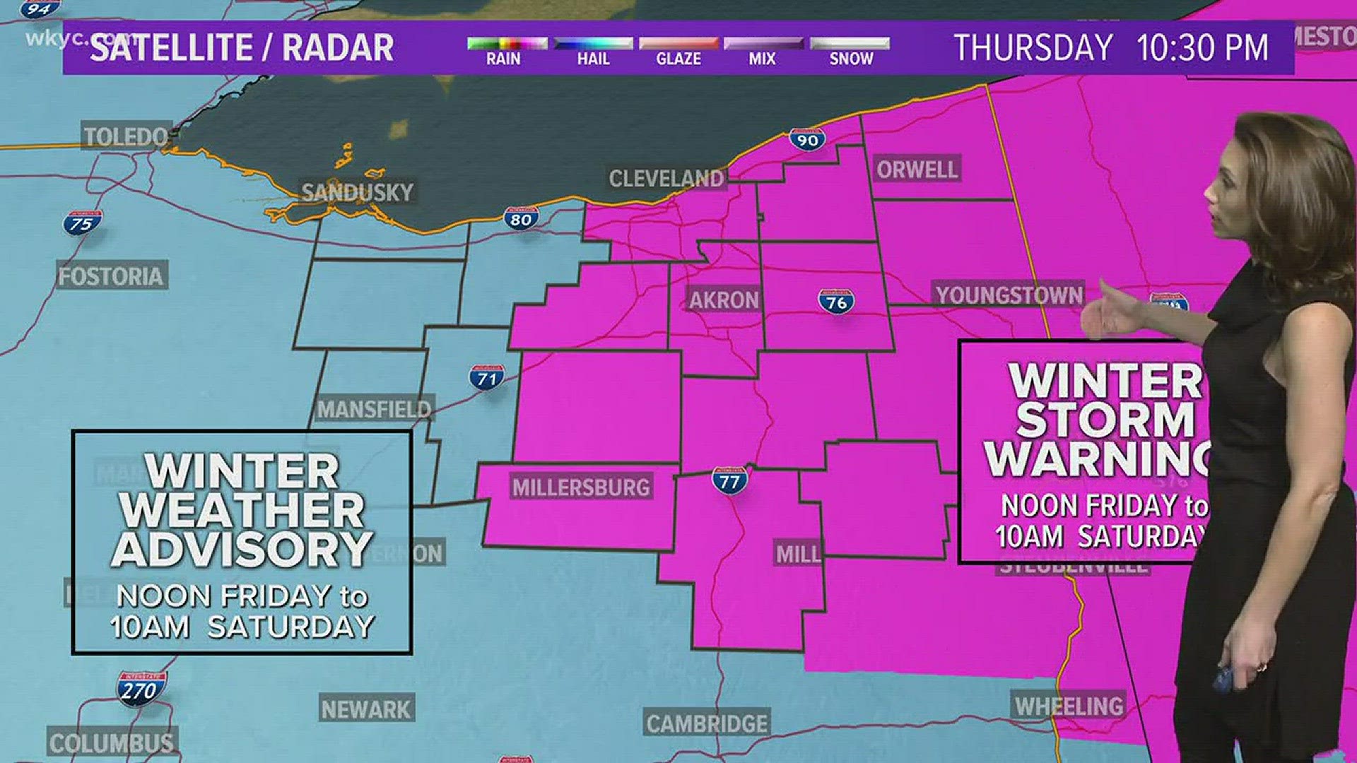 Northeast Ohio bracing for winter storm after Thursday heat