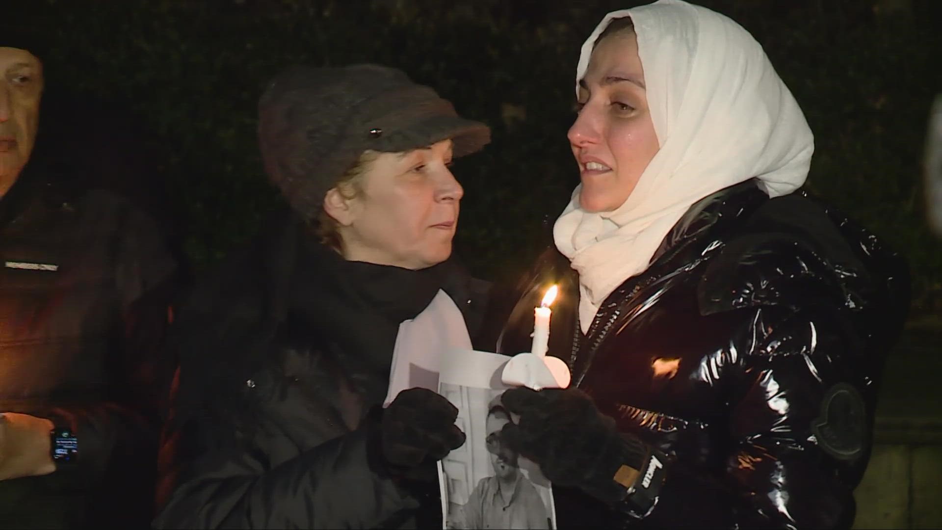 Vigil held in Cleveland to remember victims of earthquake in Turkey, Syria