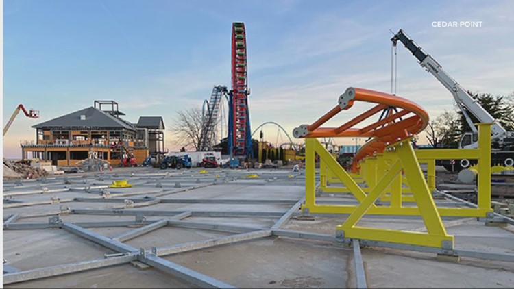 New roller coaster under construction at Cedar Point: Park shares first photos of Wild Mouse