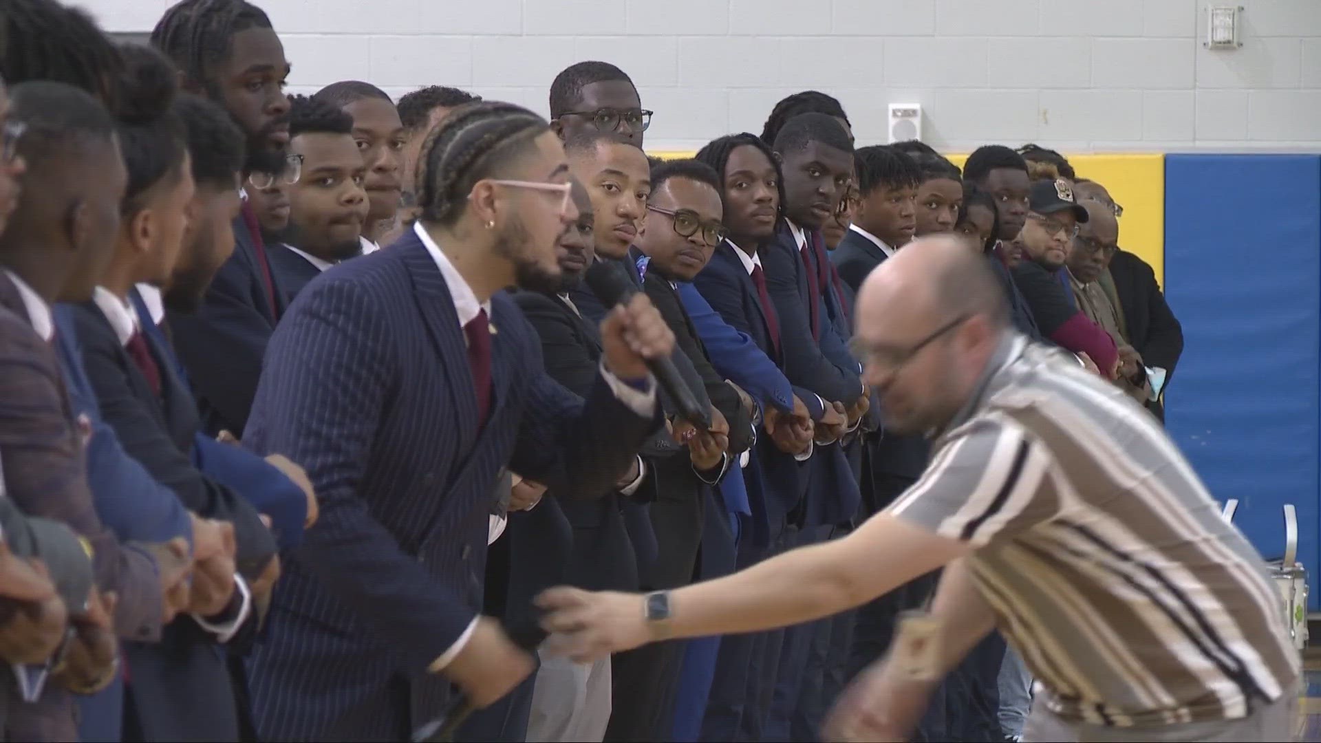 Atlanta's Morehouse College recent made a stop in Cleveland to show students how to prevail against the odds.
