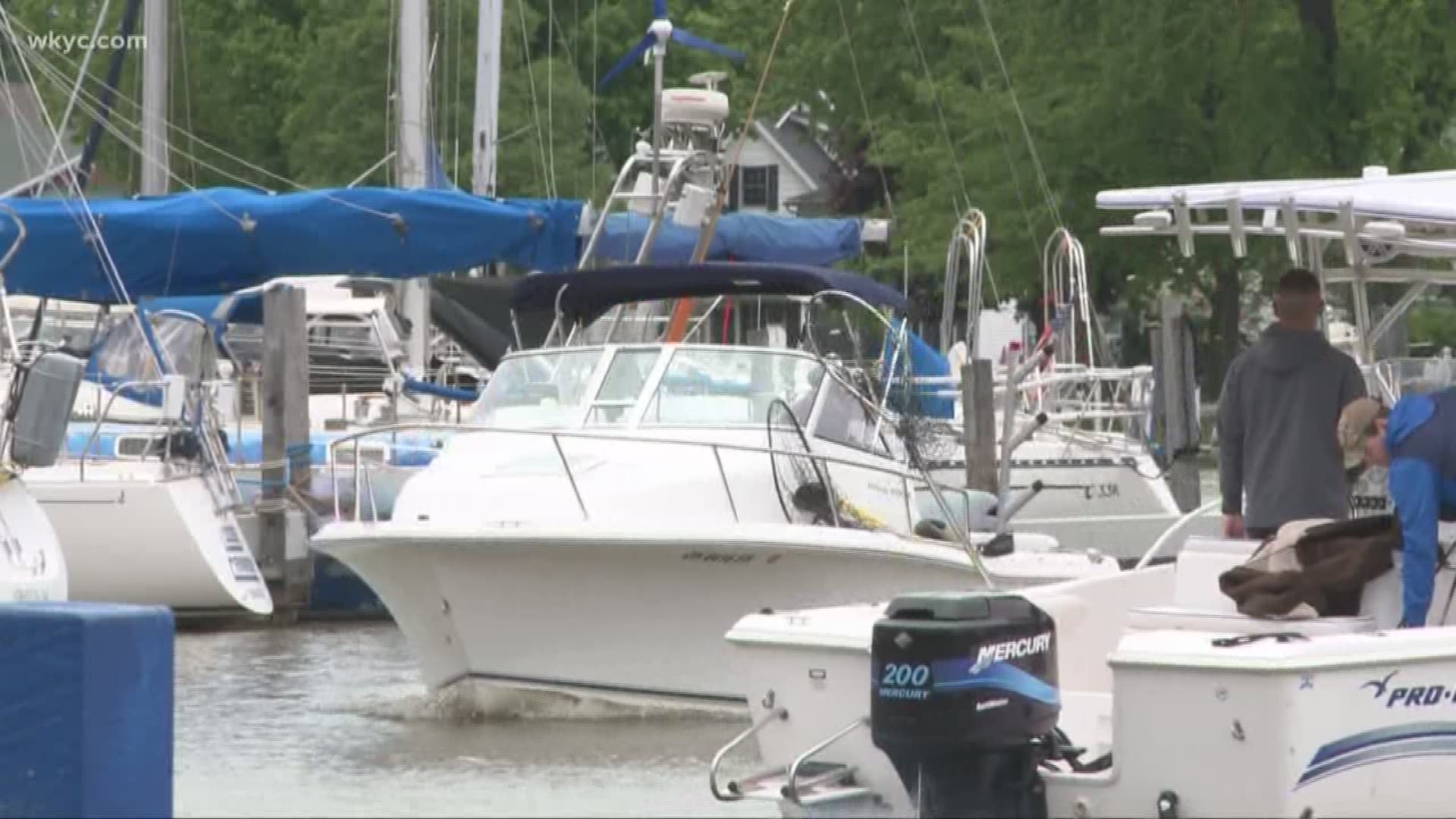 Boating season begins with Lake Erie water levels at record highs