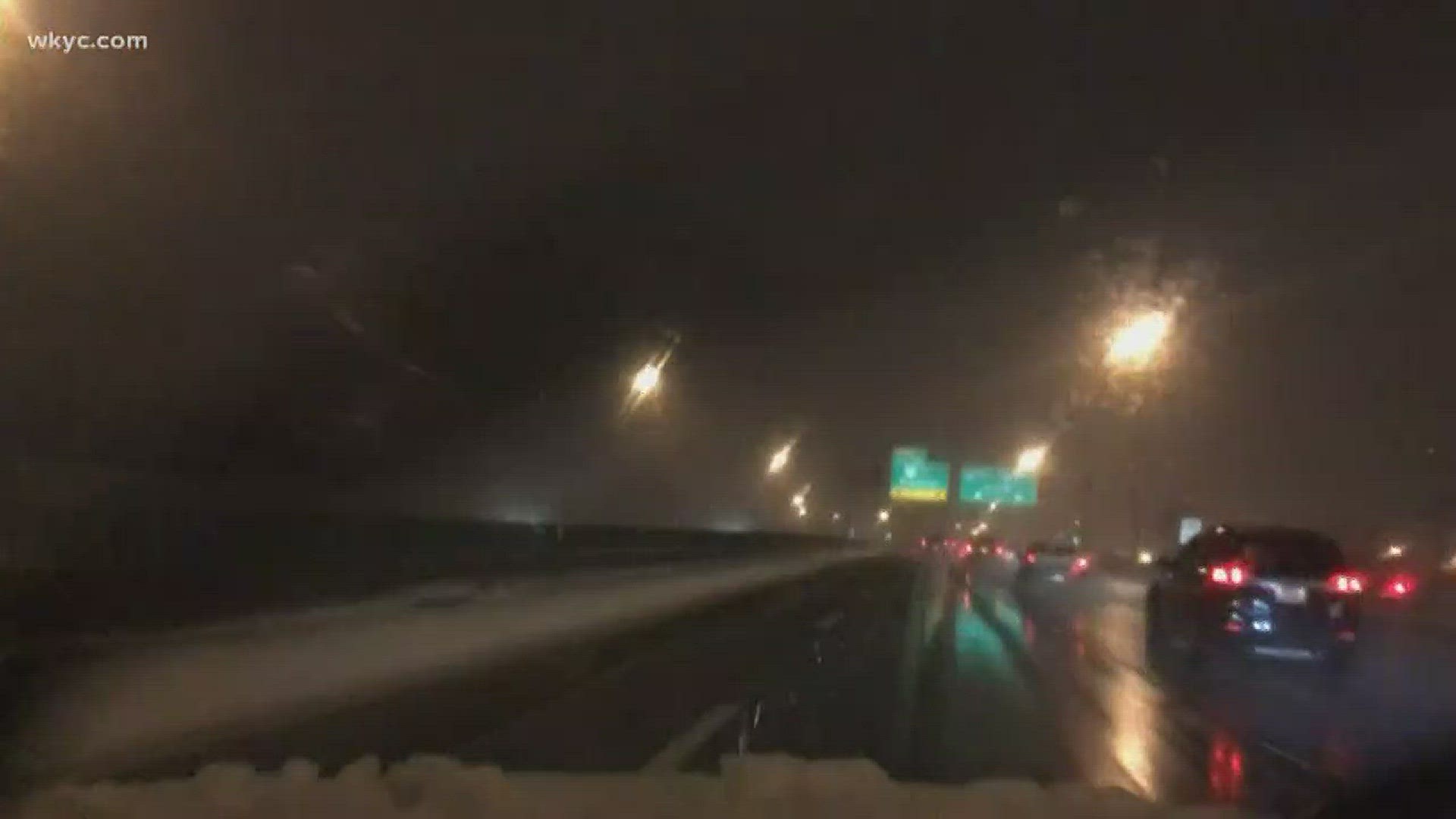 Live road conditions in Lake and Cuyahoga County